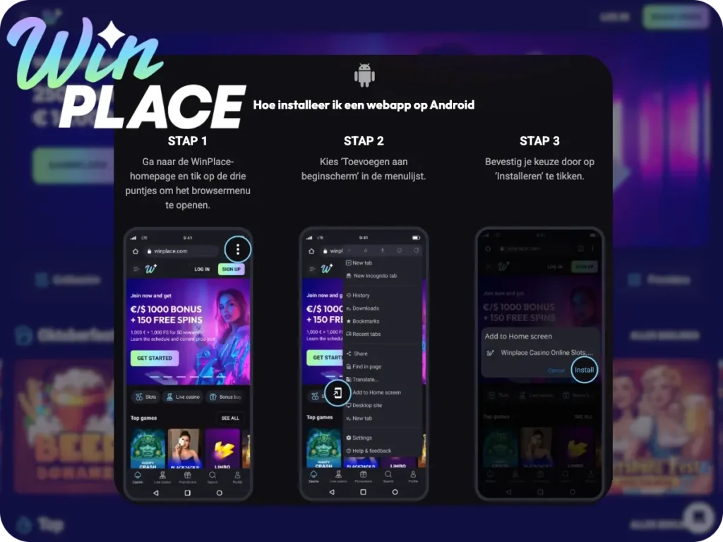 Winplace Casino App